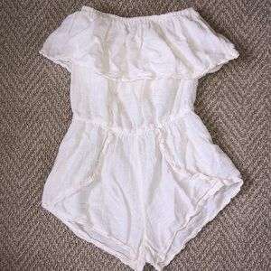 Billabong cotton/lace romper